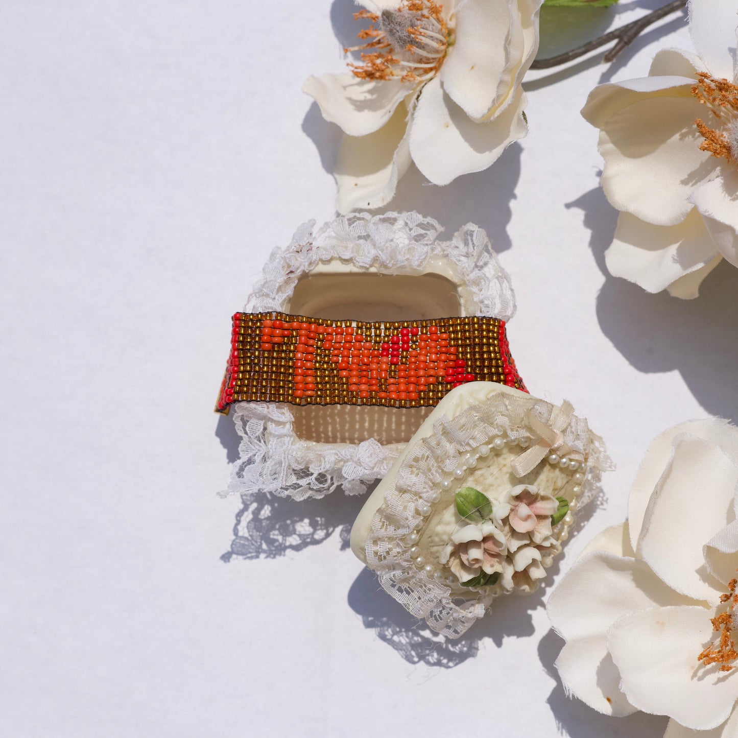 TVA Inspired Beaded Loom Bracelet