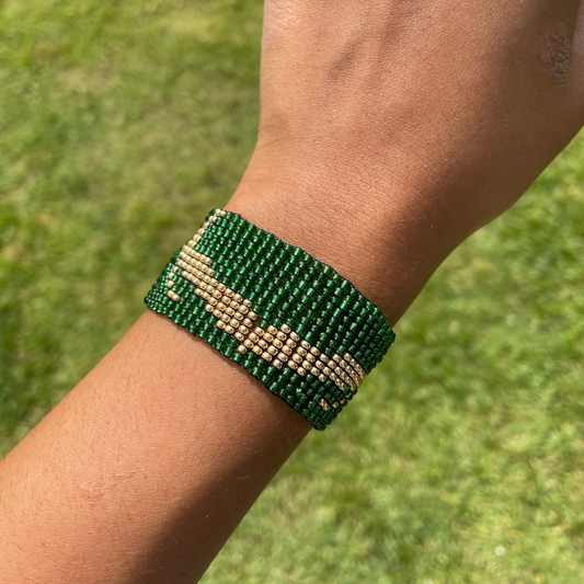 Marvel's Sylvie Inspired Beaded Loom Bracelet