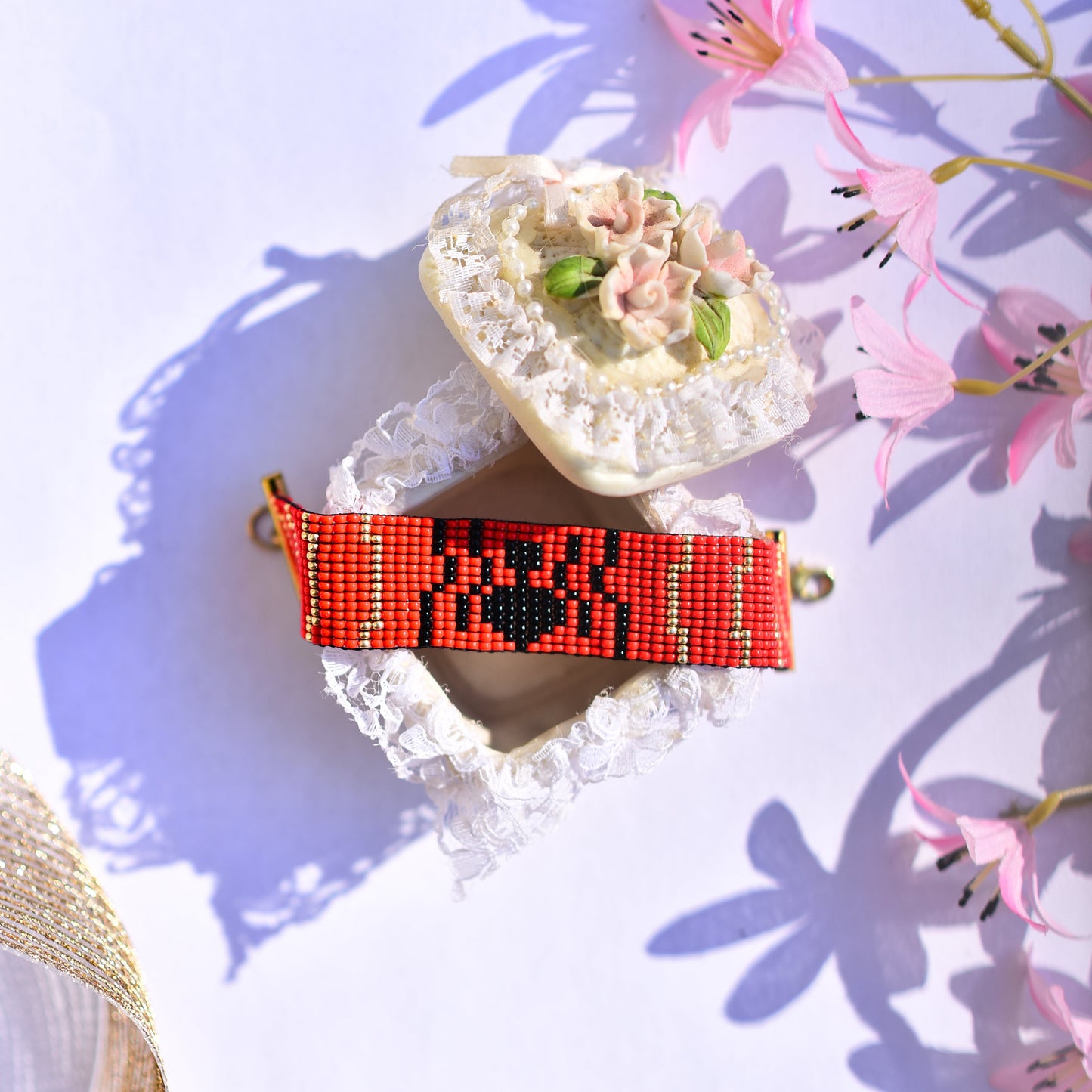 Spiderman Beaded Loom Bracelet: Tom Holland Inspired