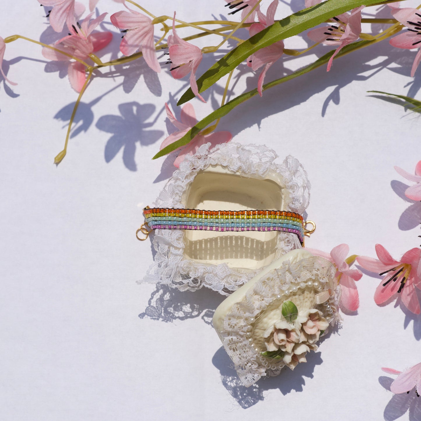Horizontal Rainbow Stripe Bracelet