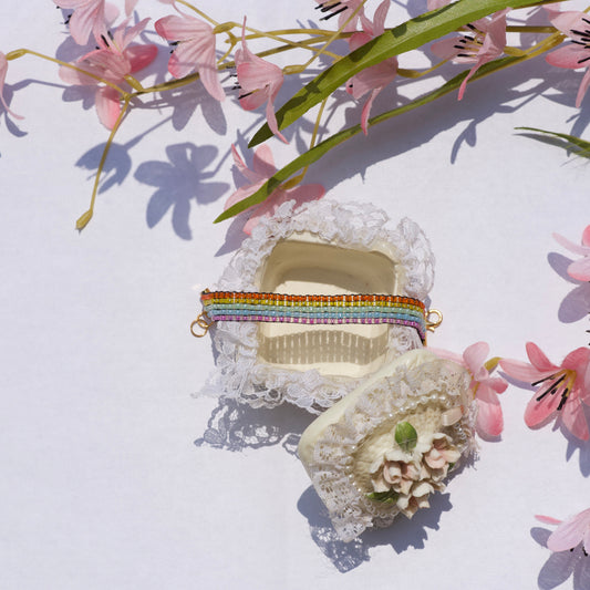 Horizontal Rainbow Stripe Bracelet