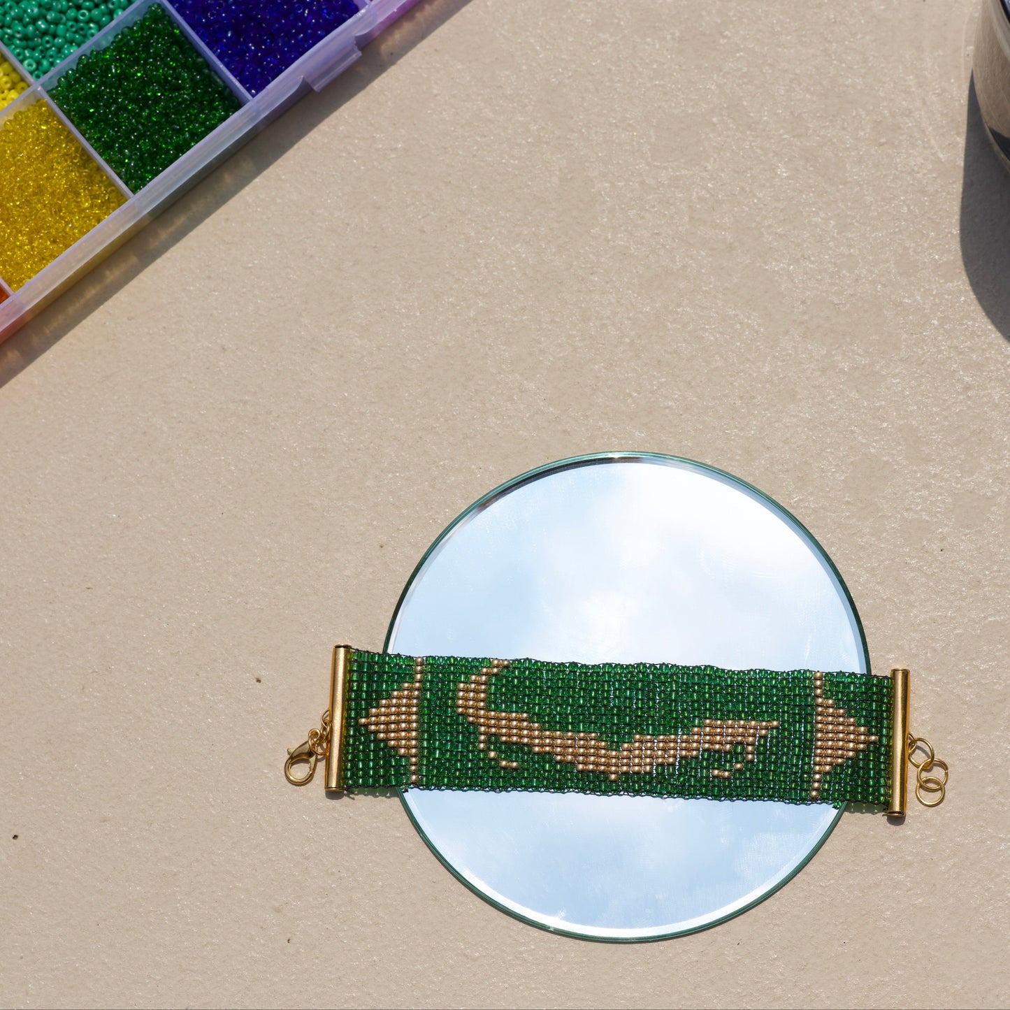 Marvel's Sylvie Inspired Beaded Loom Bracelet