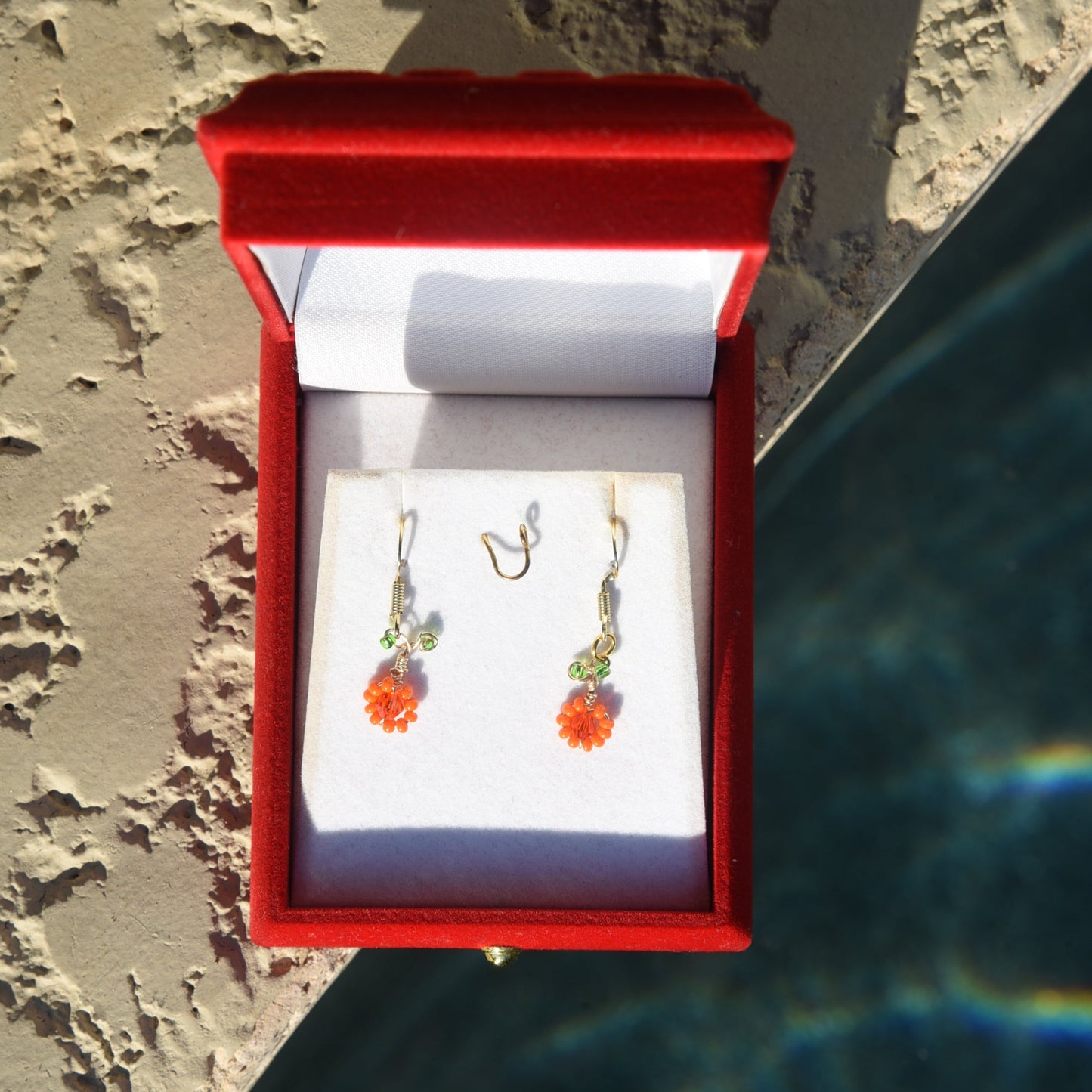 Halloween Pumpkin Themed Earrings