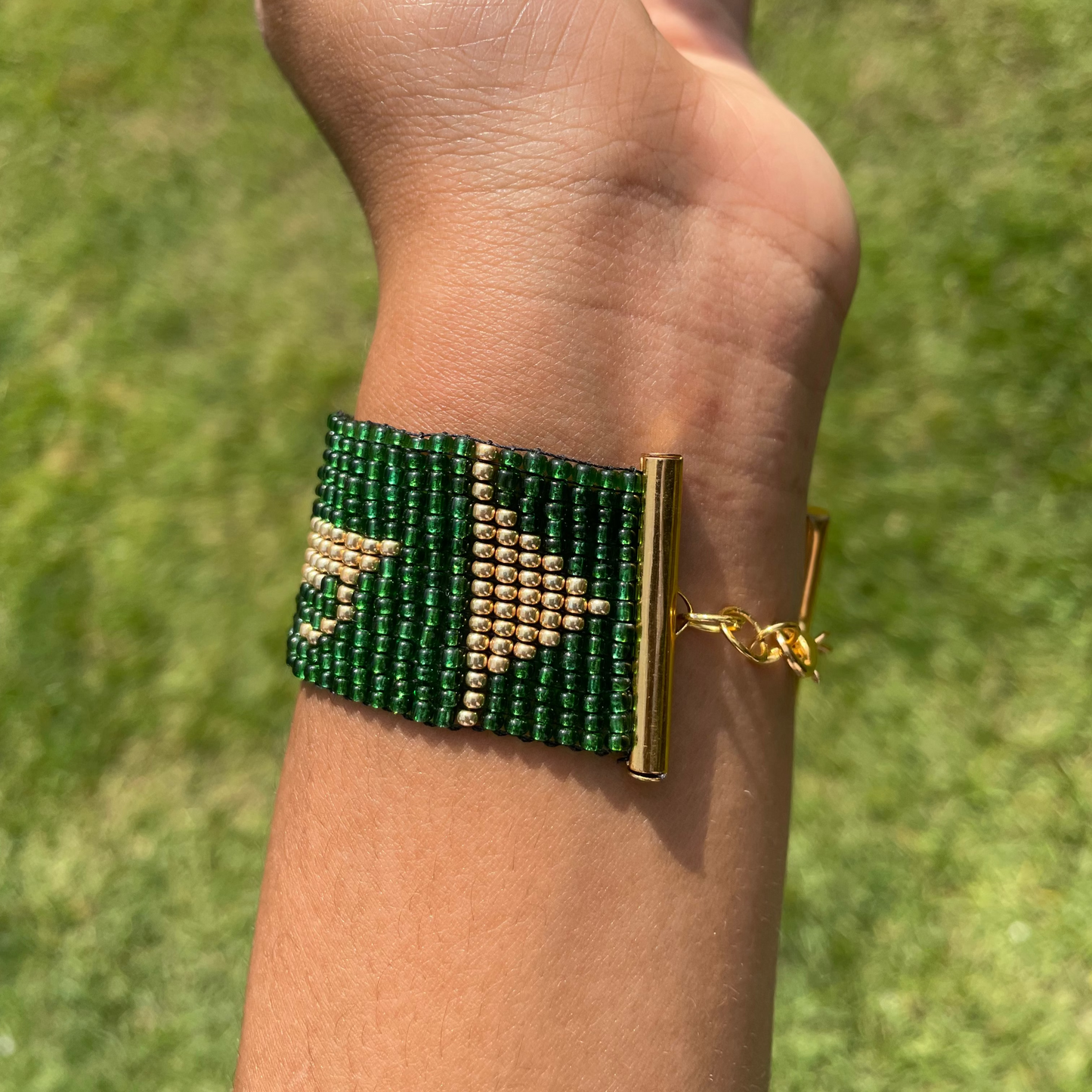 Marvel's Sylvie Inspired Beaded Loom Bracelet